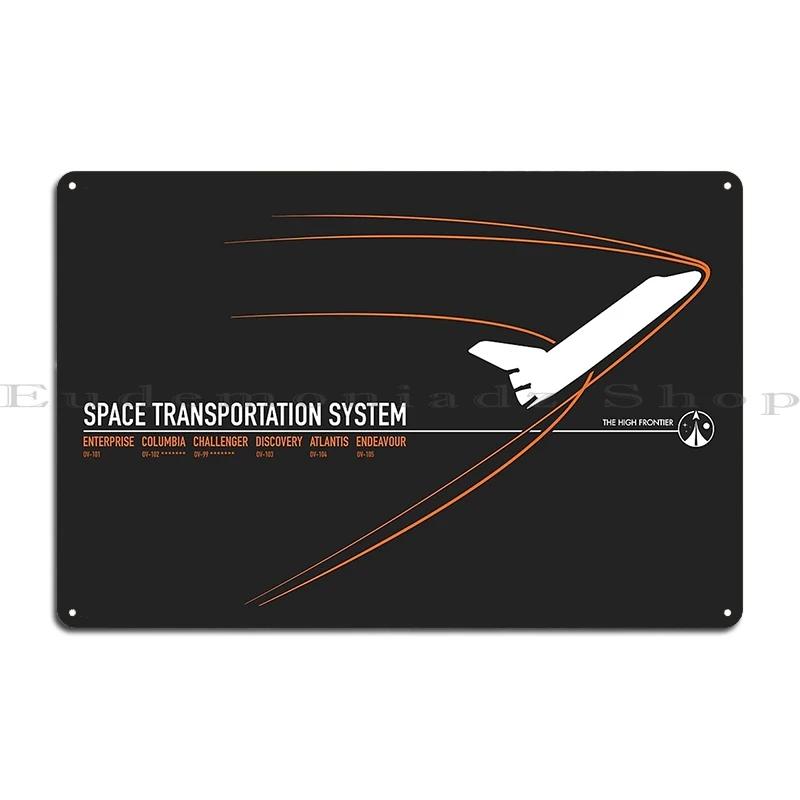 Space Shuttle Metal Signs Customize Wall Cave Cave Wall Decor Create Tin Sign Poster 20x30cm(7.8x11.8inch)