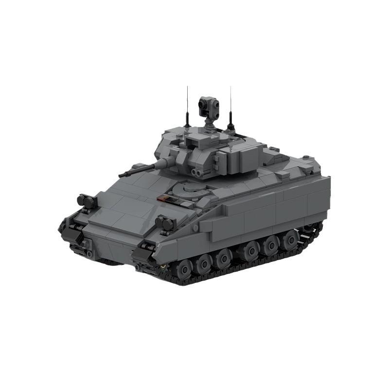 M2 M3 Bradley Tanks WW2 Military Models Armored Vehicle Building Blocks Abrams DIY Bricks Educational Toys for Kids Gift