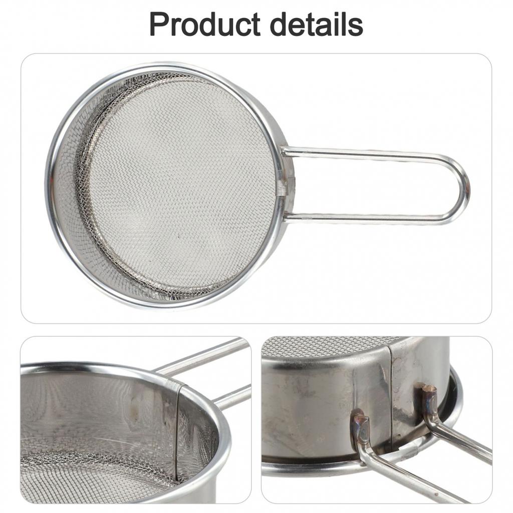 Flour Sifter Powdered Sugar Sifter Stainless Steel Sieve
