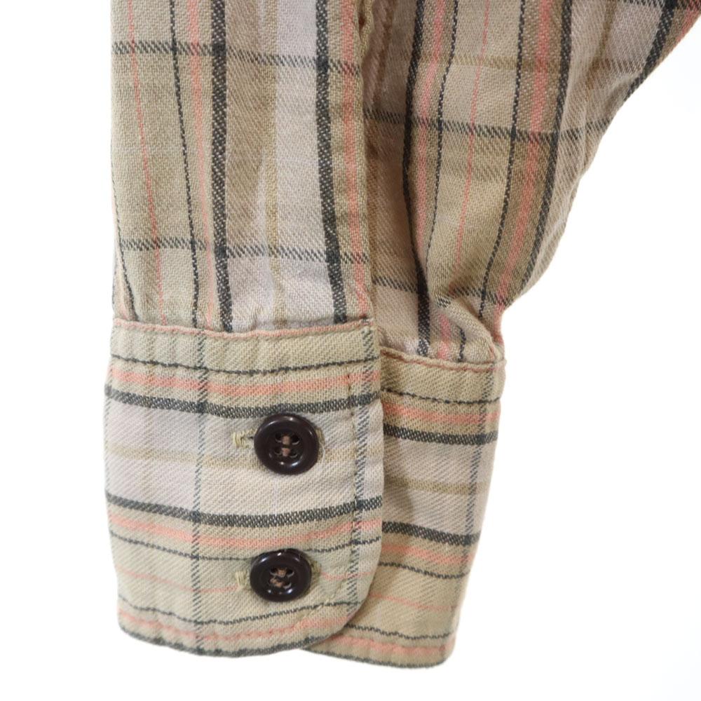 Levi's 70s 80s Made in Japan Vintage Check Pattern Long sleeve shirt M Men's Used