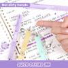 4PCS/Set CS Tip Neutral Pen 0.5mm Black Ink Signature Pens New Writing Tool  School Office