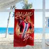 Haaland Personalized Text Beach Towel Super Soft Absorbent Portable for SwimmingBeachCamping Travel Beach AccessoriesGym