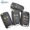 Flip Folding Remote Car Key Shell Case Cover For Opel Vauxhall Insignia Astra Zafira For Chevrolet Cruze For Buick