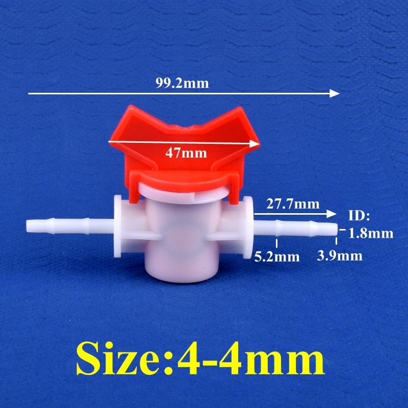 

1~50pcs 4~25mm POM Ball Valve Drip Irrigation System Hose Pagoda Joint Aquarium Tank Air Pump Garden Water Connector Pipe Valve 1 Piece