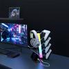 3 In 1 Universal Storage Organizer 2 X Type-C & 1 X USB 2.0 Gaming Controller Headset Holder for Switch/Headphones/Controller