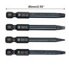 Strong Magnetic Screwdriver Bits 1/4Inch For Manual