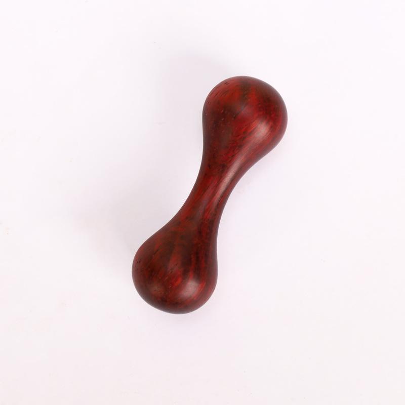 Sandalwood Polished Wood Knuckle Roller Decompression Toy, Hand Spinner for Anxiety & Stress Relief, Finger Rotation Toy