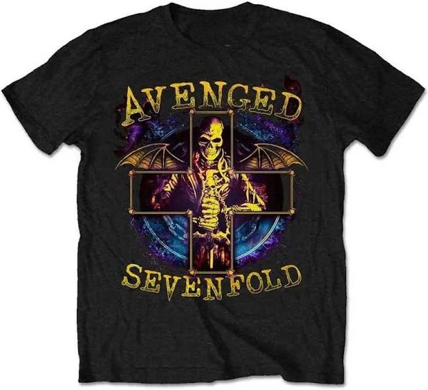

Streetwear Avenged Sevenfold Graphic Cotton T-shirt Unisex Men Women Summer Short Sleeve Fashion Top Casual Vintage Retro Tee Y2 4XL