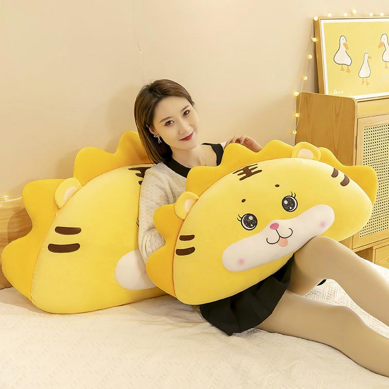 Toy Tiger Plush Cute Throw Pillow Sofa Cushion Cartoon Decoration Kids Gift