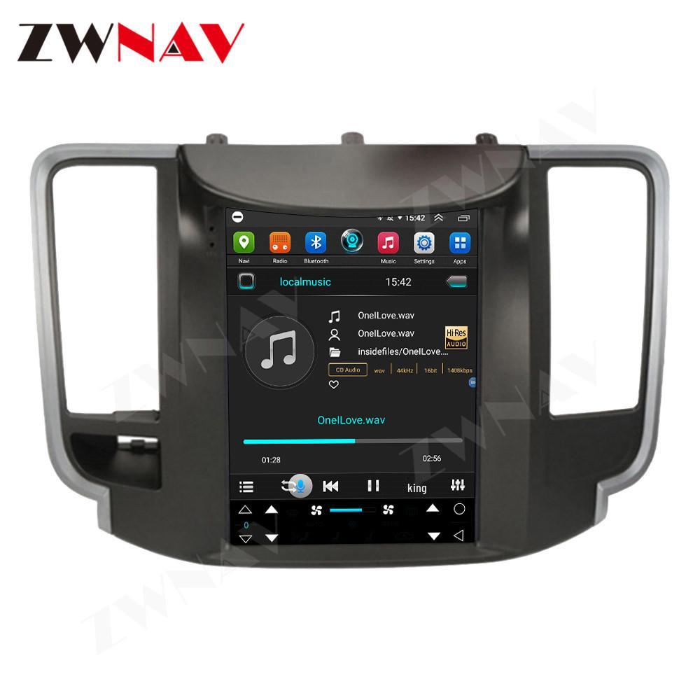 10.4-inch GPS Navigation for Android 10-12 Teana, 32G Storage, 4G Network Compatible