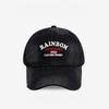 Spring And Summer Retro Letter Embroidery Red Baseball Cap Girls Show Their Faces Small Peaked Caps Male Tide