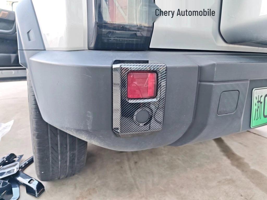 JAECOO J6 Rearview Mirror, Door Handle, Fog Light, & Reversing Mirror Covers for Chery iCAR03.