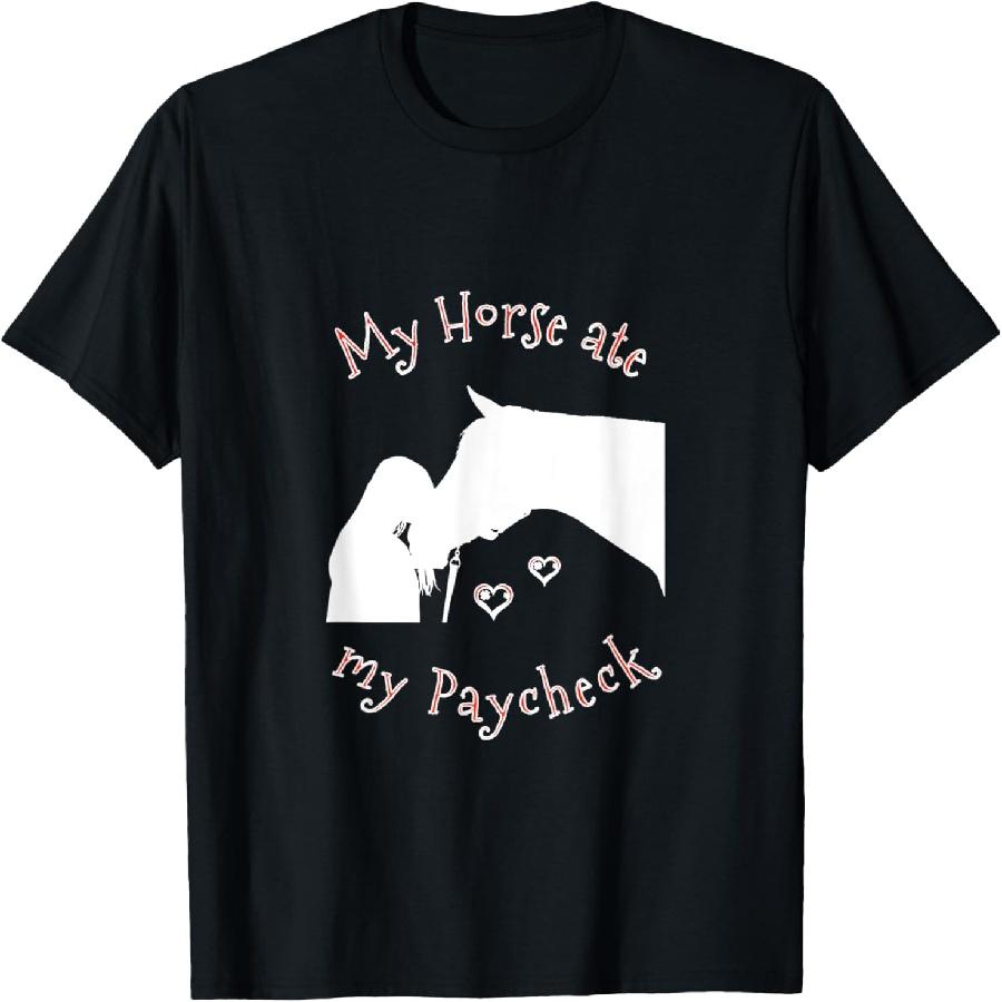 Equestrian Gifts Horse Womens Horse Back Riding Horse Lover T-Shirt