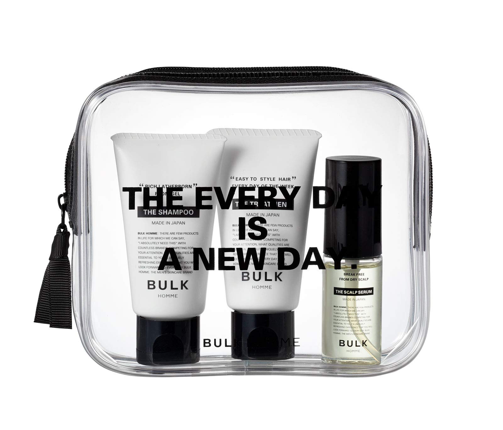 

Bulk Homme Набор для путешествий Уход за волосами Запас на 5 дней