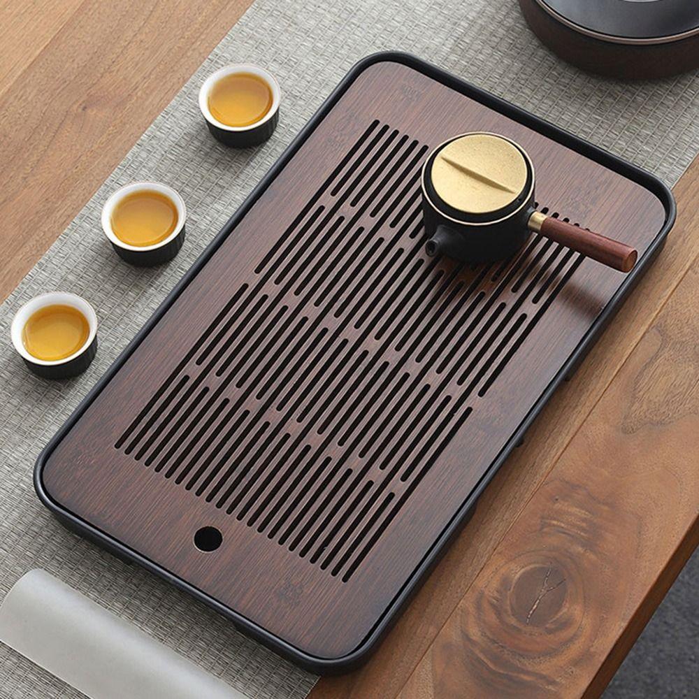 Water Storage Filter Tea Serving Tray Quick Drainage Gongfu Tea Set Table  Kungfu Tea Table