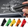 Portable Car Safety Hammer: Window Breaker & Seatbelt Cutter