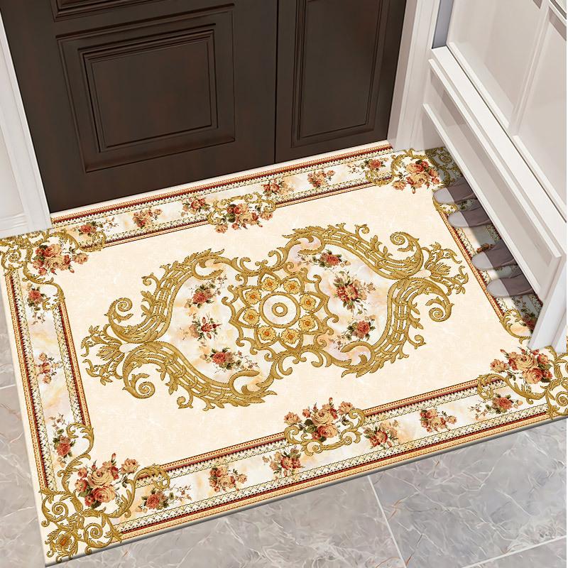 New Chinese Style Entrance Mat Entry Door Mat Dirt Resistant and Easy To Maintain  Living Room Bedroom Carpet