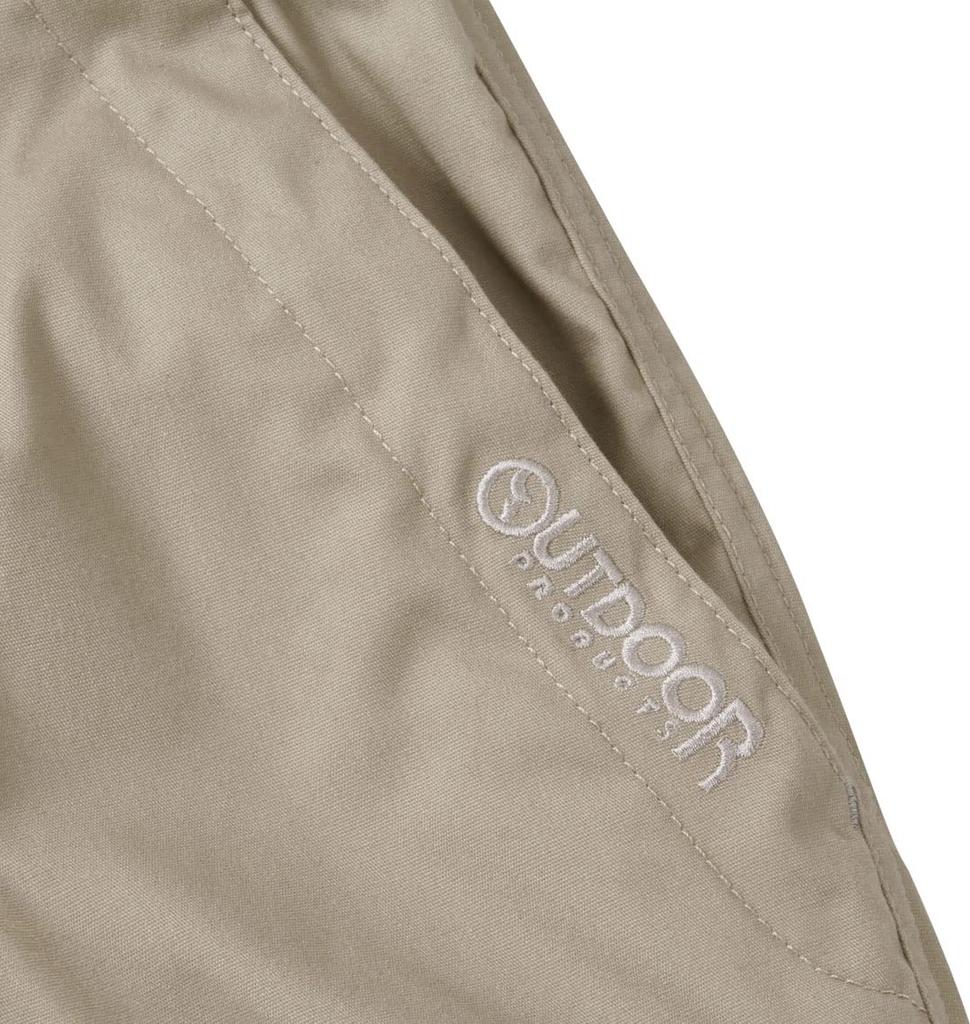 [Plus Size Specialist Mid] Casual Pants (Outdoor Products) OUTDOOR PRODUCTS Plus Size TC Weather Cargo Cropped Pants, Beige, Size 8L, Men's