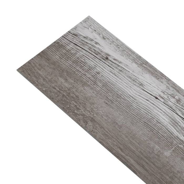 VidaXL Planches de Plancher Revêtement de Sol Dalle de Sol Salon Salle de Séjour Chambre à Coucher Maison PVC 5,02m² 2mm 146601
