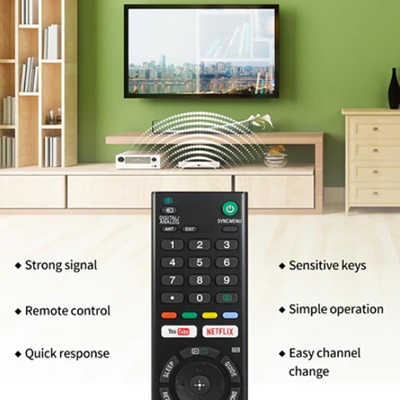 Rmt-Tx300P Remote Control For 4K Hdr Ultra Hd Tv Rmt-Tx300B Rmt-Tx300U Youtube / Netflix Fernbedienung Control Remote