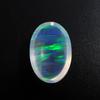Lab-Created Opal Loose Gemstone 21.95 ct Oval Cut Multi Color October Birthstone for Gem Collections