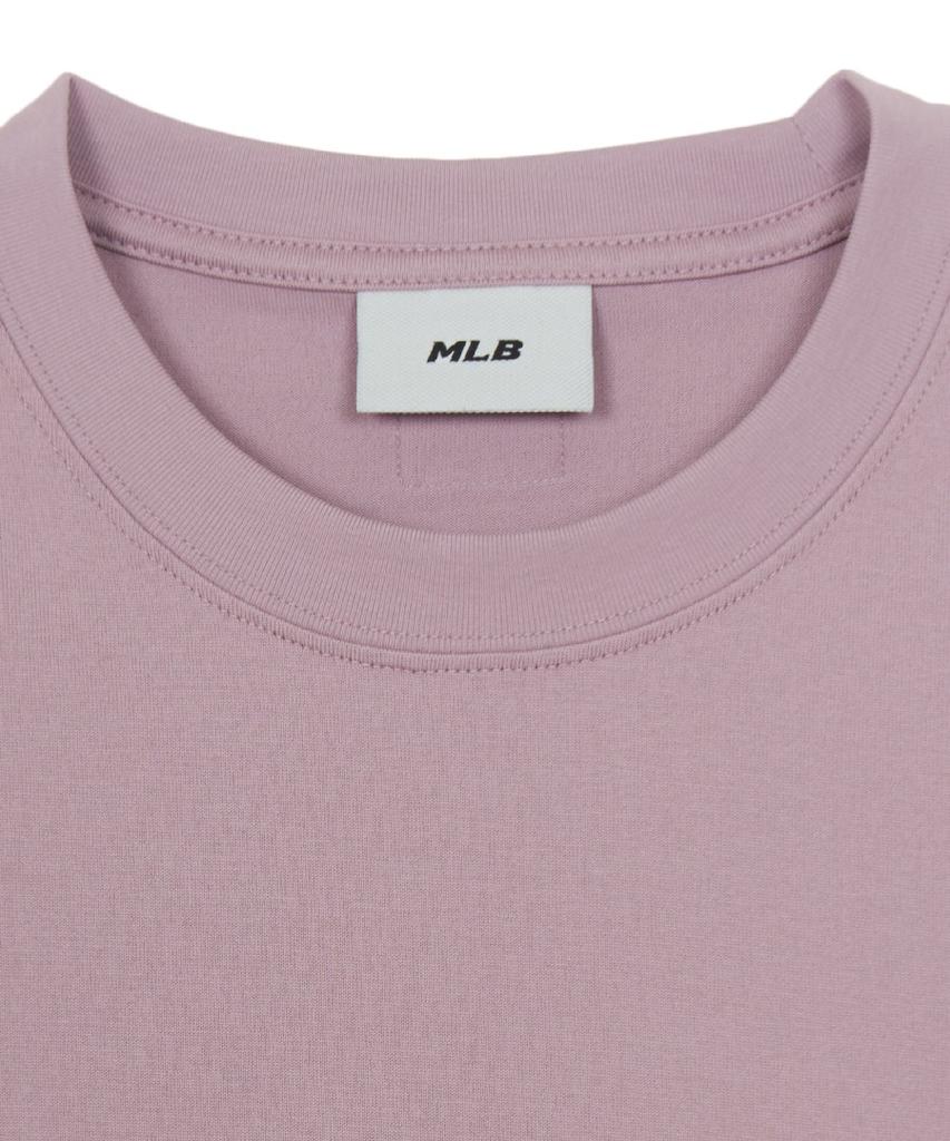 Emelbi Classic Monogram Big Lux Oversized Short Sleeve T-Shirt Ny (L.Lavender)