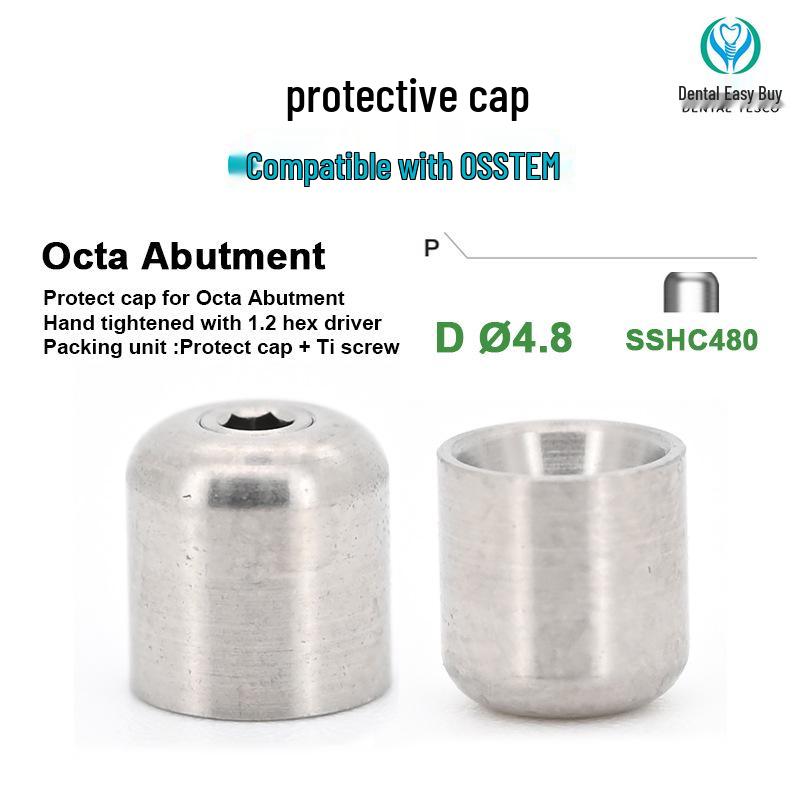 Osstem Aoshengtai Compatible Protective Cap for Dentium, ITI, Adin, Android, Jian Dental Implant Abutment Screws