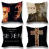 Seven Se7En Movie Classic Pillowcase Toon Gift Cushion Cover Bedroom Home Sofa Chair Seat Decor Pillow Case