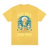 Pee Pee Poo Poo Skeleton Graphic Funny Meme T-Shirts forUnisex Sarcastic Weirdcore T Shirts Gen Z Humor Gift Tees streetwear