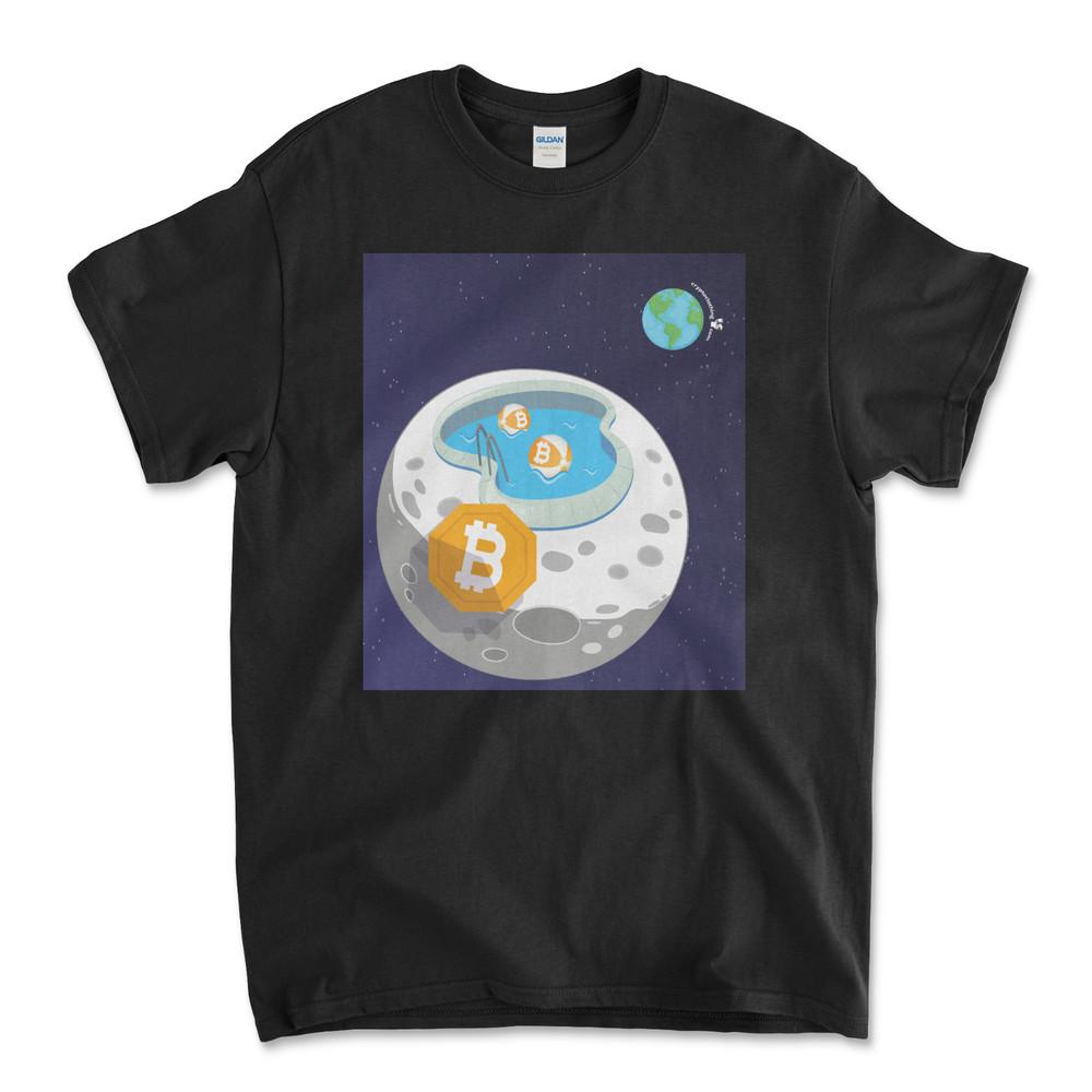 Биткоин BTC Крипто Криптовалюта Альткоин HODL Черная Футболка UPC25 Унисекс Футболка M