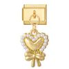 Gold Color Butterfly Bow Knot Star Swallow  Pendant Charm Links Fit 9mm Stainless Steel Bracelet DIY Making Men Women Gift