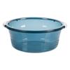 Chahua Small Blue Thickened Plastic Wash Basin (2-Pack)