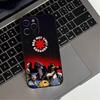 Red Hot C-Chili Peppers Band  Phone Case For iPhone 17,16,15,14,13,12,11 Plus,Pro Max,XS,Soft Silicone Black Cover
