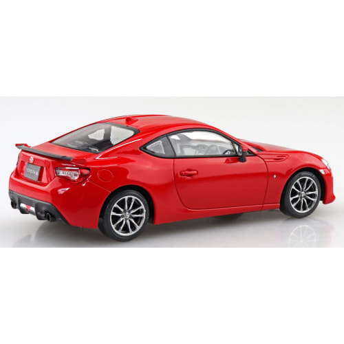 Aoshima Bunka Kyozai 1/32 Scale Rakupla Snap Kit No.08-PR Toyota 86 Pure Red Pre-Colored Plastic Model Kit (Automobile)