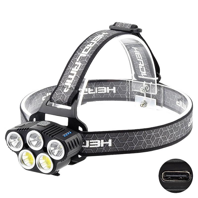 

TD008 Rechargeable XPE+COB Sensor Headlamp