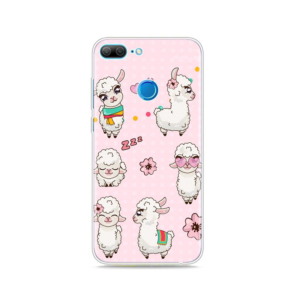 Llama Alpacas Animal Silicone Cover For Honor 20 20S 20E 8 8A Prime 8X MAX 8C 8S 7A 7C 7S Pro Phone Case