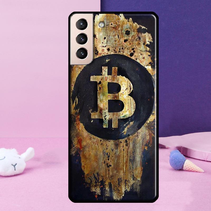 

Bitcoin BTC Phone Case For Samsung Galaxy S25 S24 Ultra S9 S10 S20 S21 S22 Plus S23 FE S24 FE Cover Galaxy S25 Plus