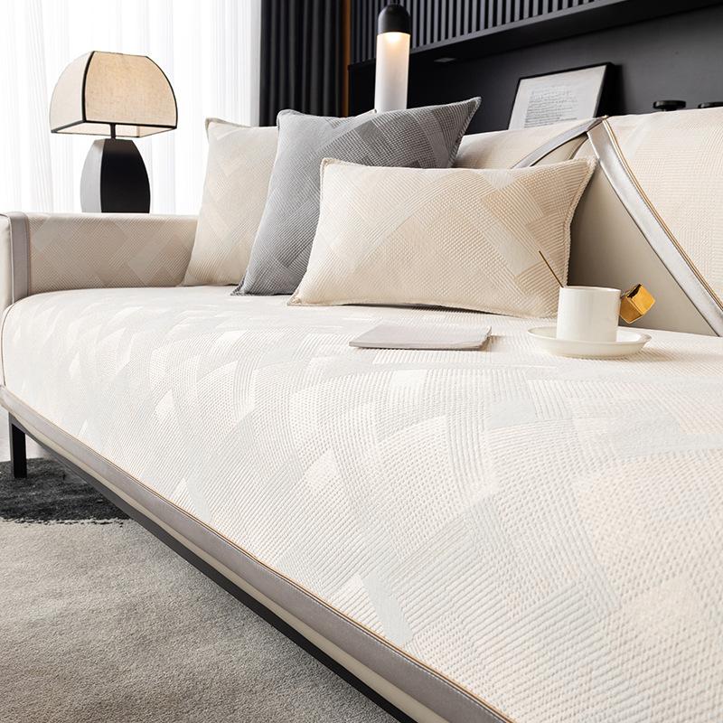 High-End Simple Fashion Sofa Cushion Stain-Resistant Non-Slip Anti-Scratching Four Seasons Universal Sofa Towel Cover Blanket