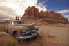 Photomural Old Car In The Desert Washable Fleece 416x254