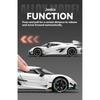 1/24 Koenigsegg Jesko Cool Sports Car Alloy Model, Rotor Door, Simulated Sound and Light, Restored Details, Exquisite Desktop Ornaments