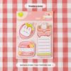 Irregular Shaped Cartoon Sticky Notes Memo Pad
