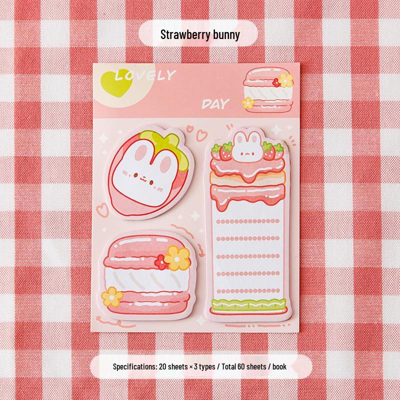 Irregular Shaped Cartoon Sticky Notes Memo Pad