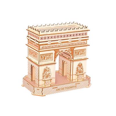 Woody Three Dimensional Puzzle Parisian Sun Moon Korea 3d Puzzle