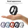 Upgrades Silicone Replacement Band Soft Adjustable Wrist Strap Comfortable Wristband Simple Installs for Watch 4