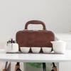 Business Gifts Travel Tea Set Kuaike Cup One Pot Three Cups Portable Cover Bowl Small Set Outdoor High-end Kung Fu Set