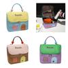 Sturdy Polyester Makeup Bag for Women Multiple Compartment Cosmetic Organizers Waterproof Portable Carry Case Use