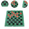 Checkers Board Game Set Draughts 3 in 1 Indoor Outdoor Yard Tic TAC Toe
