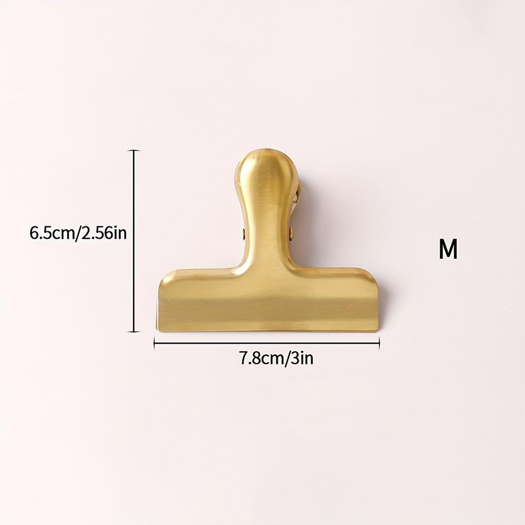 1pc/3pcs Snack Bag Clips, Stainless Steel Food Bag Sealing Clips, Long Tail Document and File Organizer Clips for Snacks