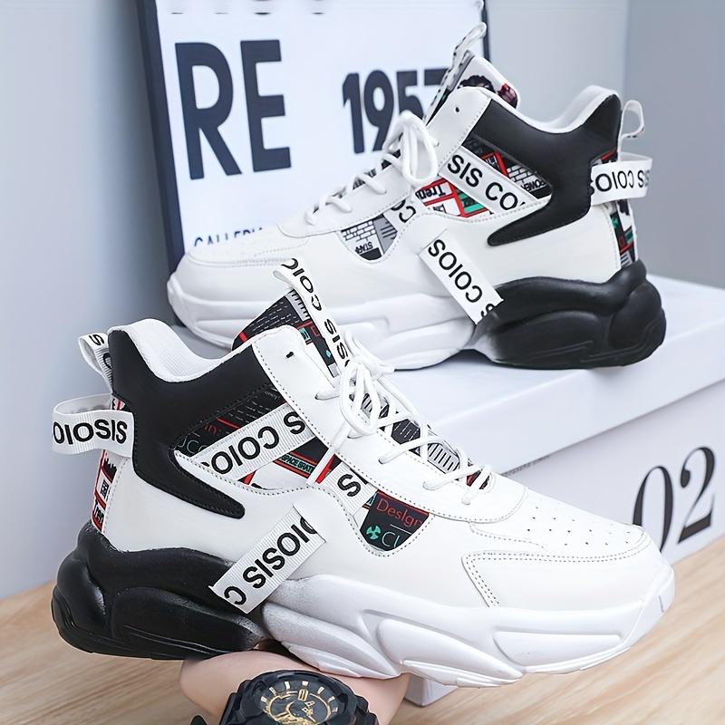 Модные массивные туфли с цветными блоками — фото 15