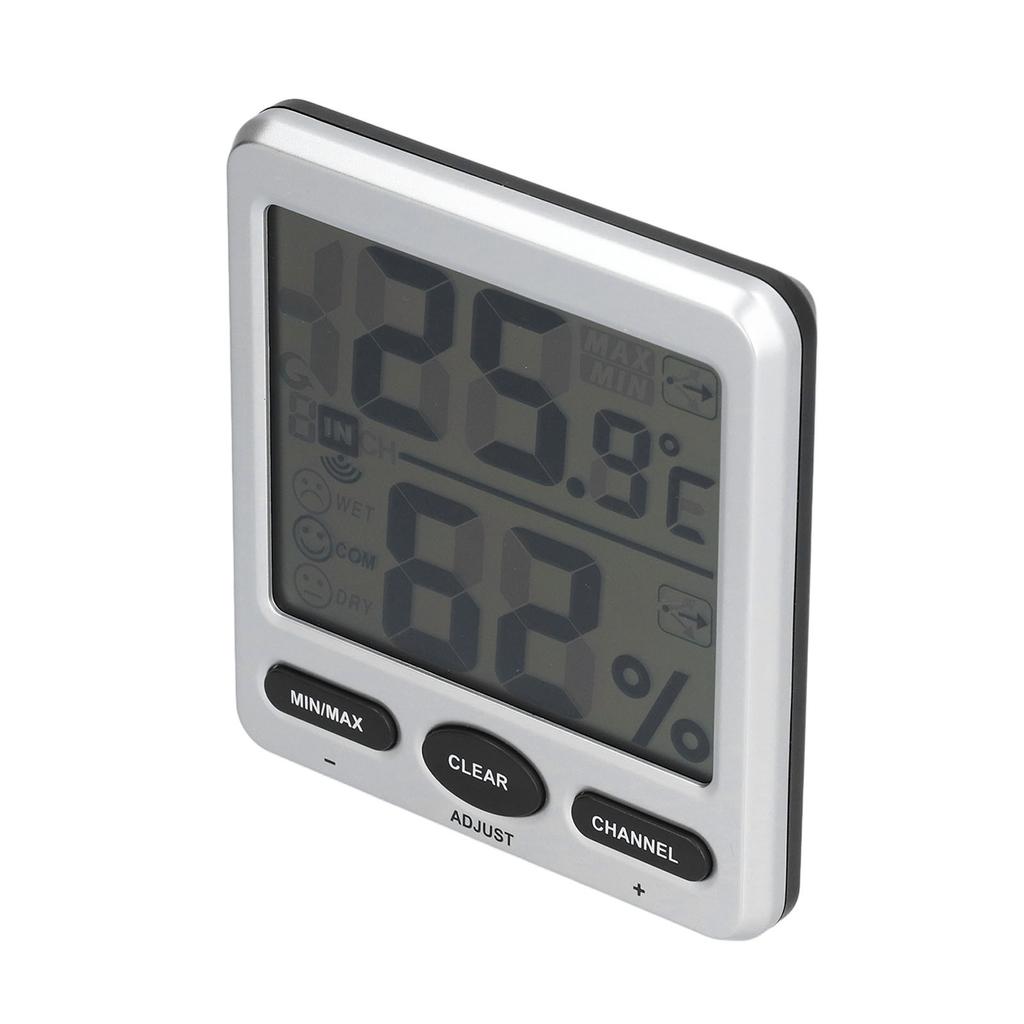 Wireless Thermometer Hygrometer Digital Temperature Humidity Monitor for Indoor Outdoor Baby